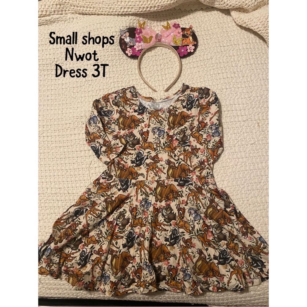 Disney twirl dress and ears